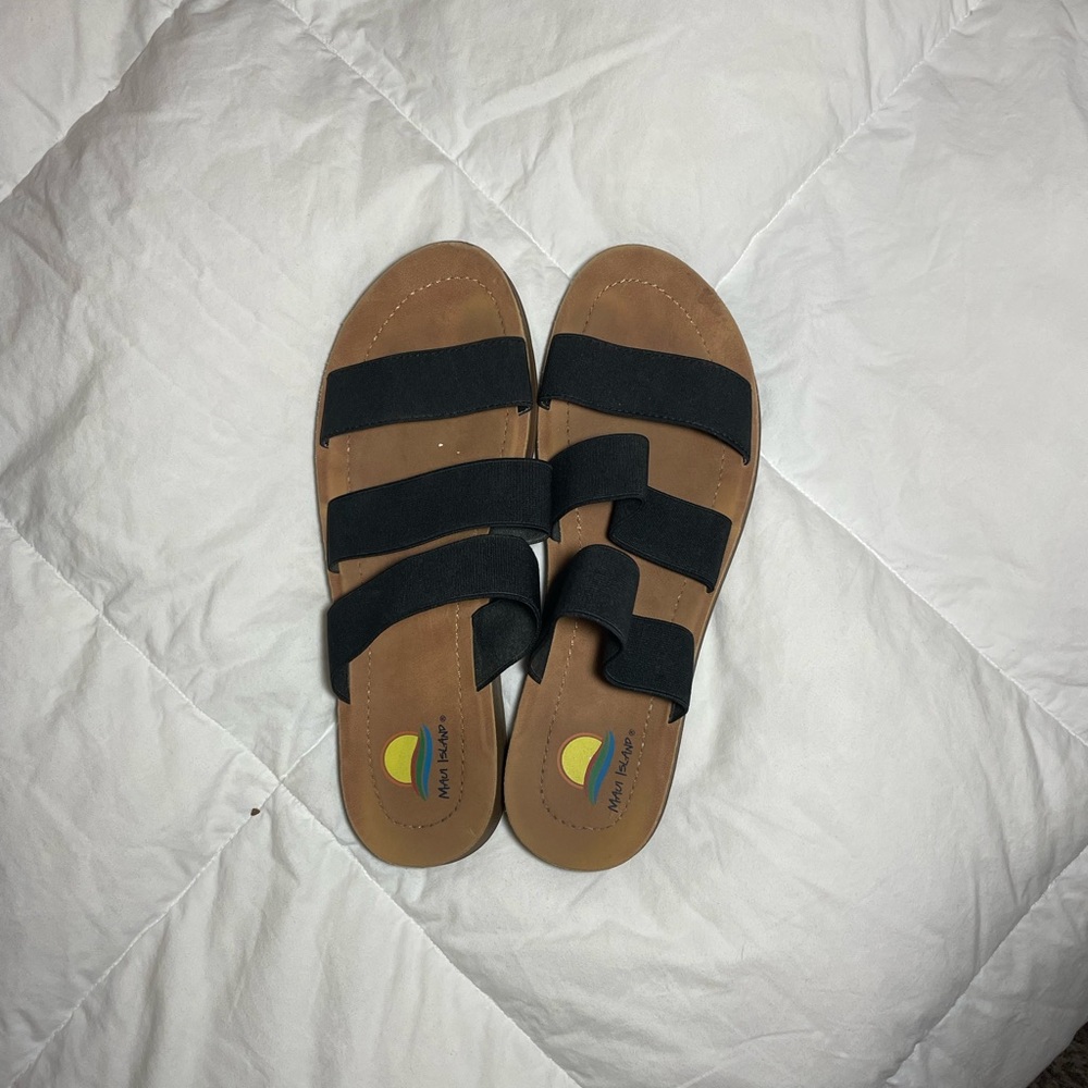 Black sandals